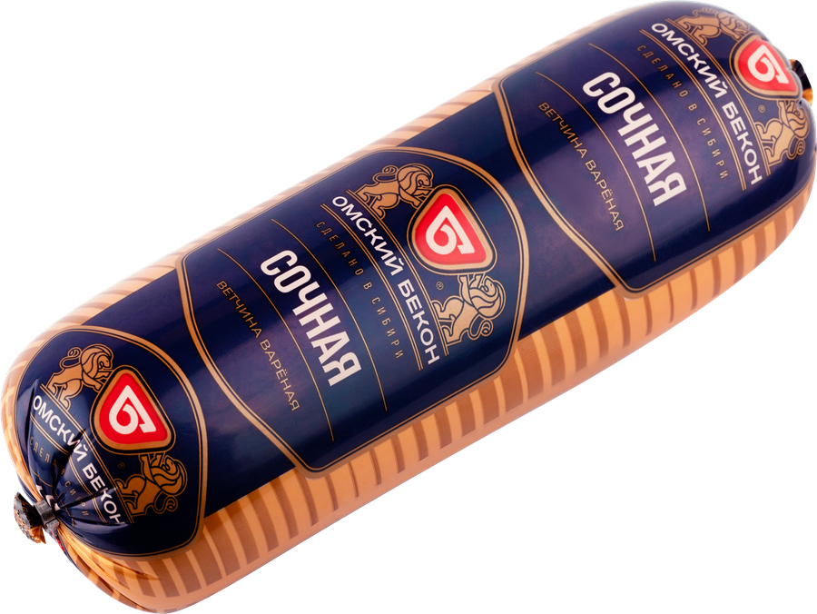 Ветчина ОМСКИЙ БЕКОН Сочная, весовая, превью