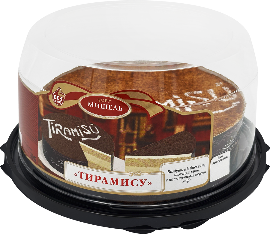 Торт МИШЕЛЬ Тирамису, 500г, превью