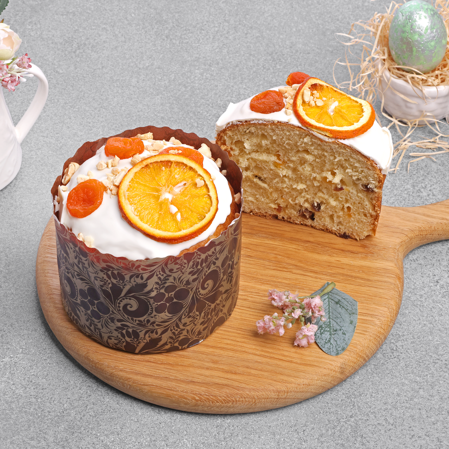 Кулич на закваске со сливочным маслом, 280г, предпросмотр