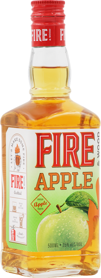 Коктейль FIRE&WOOD Яблоко 35%, 0.5л, превью