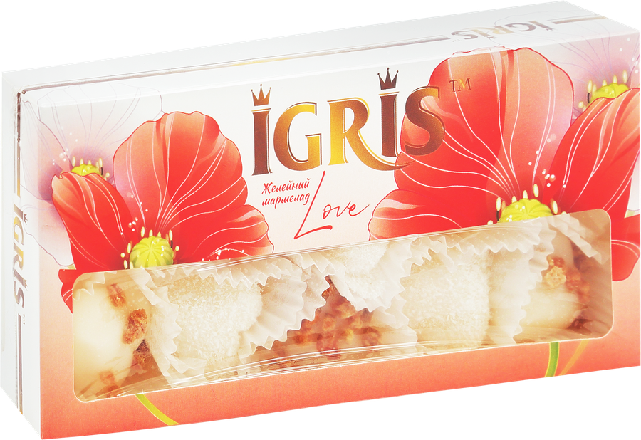 Мармелад желейный IGRIS Love, 190г, предпросмотр