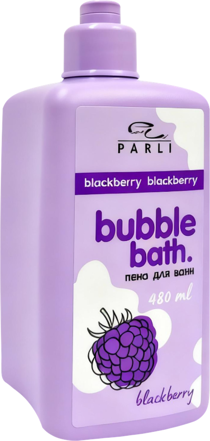 Пена для ванн PARLI COSMETICS Bubble bath Blackberrу, 480мл, превью