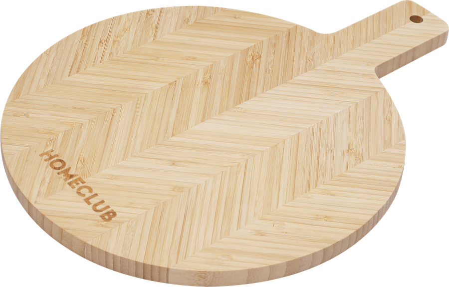 Доска разделочная HOMECLUB 37x28x1,5см, круг, бамбук, Арт. NECS-3, превью