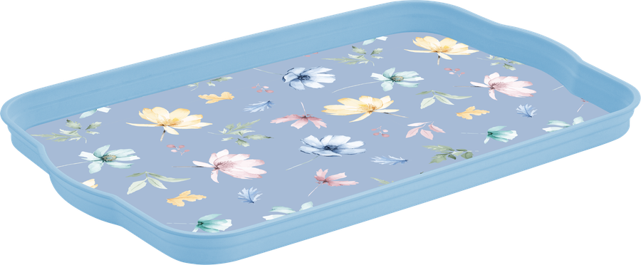 Поднос SUGAR&SPICE Honey&nbsp;32x21x2см,&nbsp;голубой, Арт. SE1125_Л/ГЛБ, превью