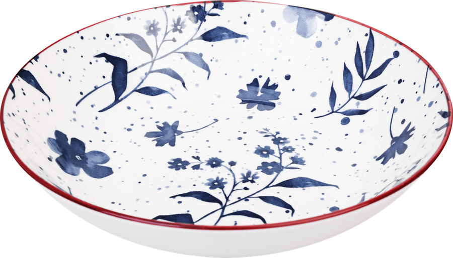 Тарелка HOMECLUB Umi 20см, глубокая, фарфор, Арт. HPG498, превью
