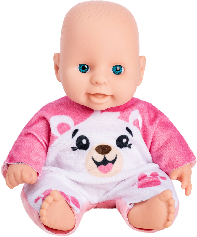 Игрушка FANCY DOLLS Маленький пупс, одетый в милую пижаму с рисунком, Арт. PU27, PU28, превью
