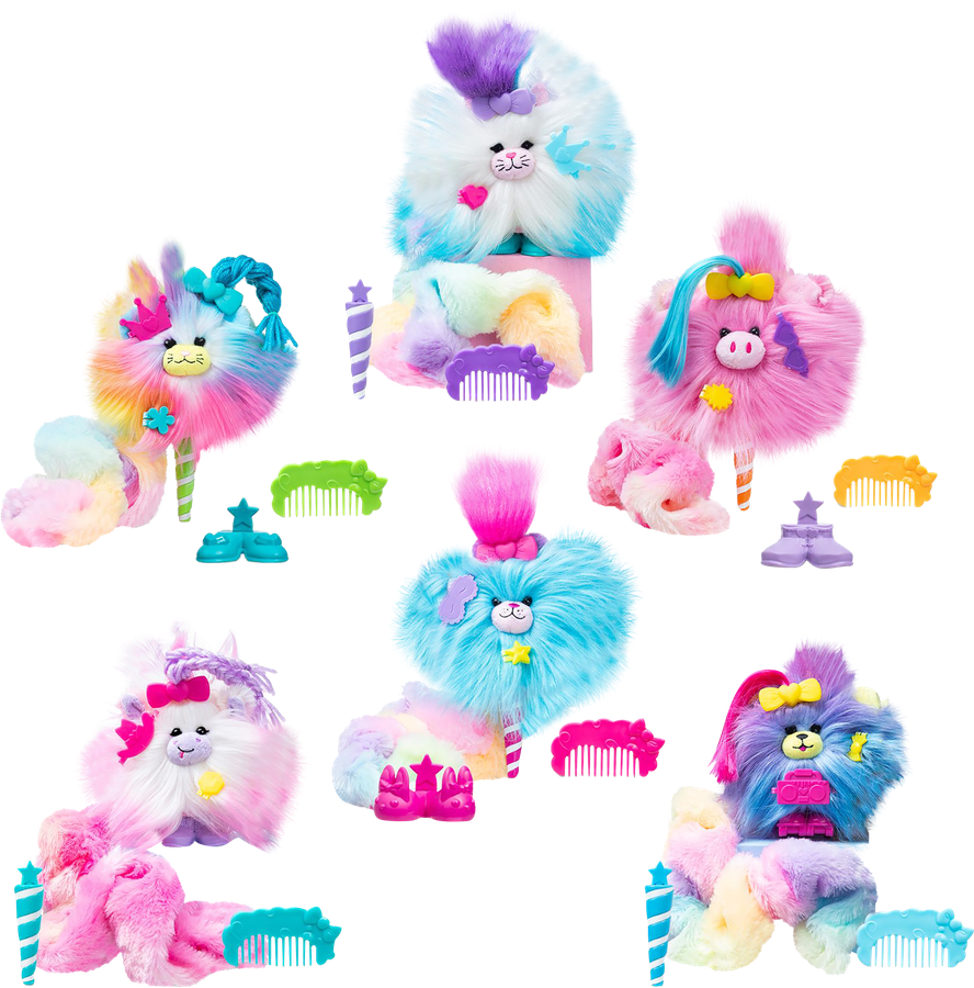 Игрушка мягкая COTTON CANDYKINS из текстиля, с элементами из пластмассы, Арт. 27300, предпросмотр