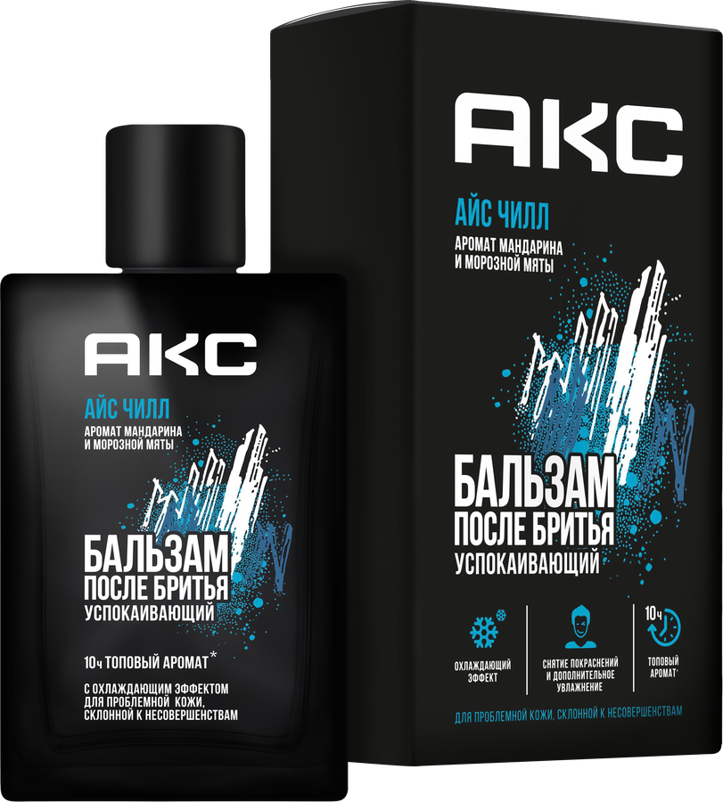 Бальзам после бритья AKC Айс чилл, 100мл, превью