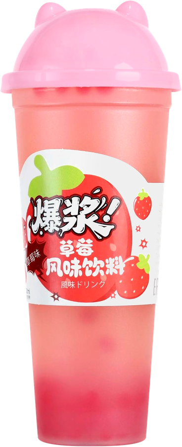 Напиток сокосодержащий ФРУКТОВЫЙ ЗВЕЗДНЫЙ ЛУЧ со вкусом клубники, 0.62л, предпросмотр