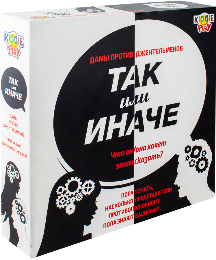 Игра настольная KIDDIEPLAY Так или иначе, Дамы против джентльменов, Арт. 58798C, превью
