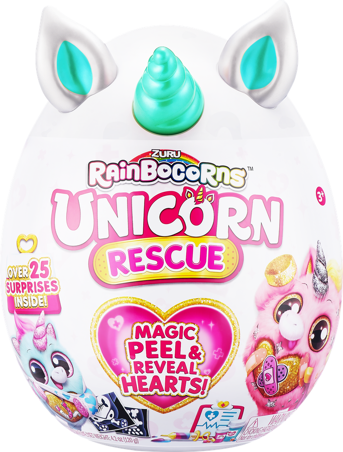 Набор игровой ZURU Сюрприз Rainbocorns Unicorn Rescue, единорог с аксессуарами, предпросмотр