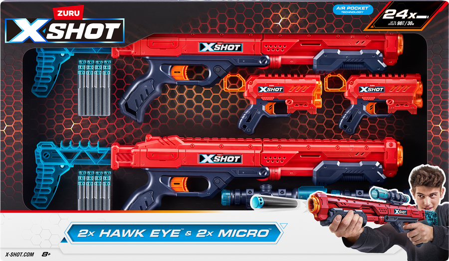 Набор игровой ZURU X-Shot Excel Комбо, предпросмотр
