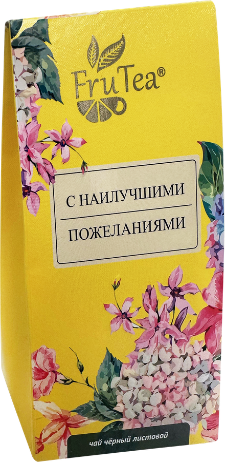 Чай черный FRU TEA С наилучшими пожеланиями листовой, 50г, превью