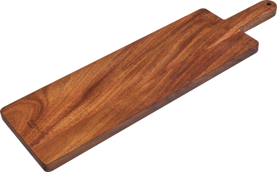 Доска разделочная PLATUNUM CHOICE Brown длинная, акация, 58х16х2см, Арт. SML-2, превью
