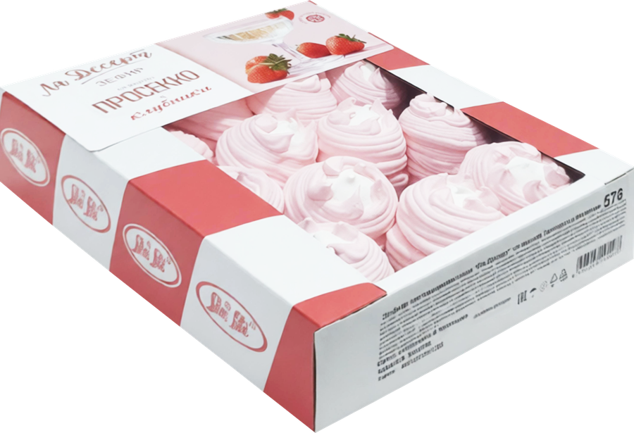 Зефир SLA STI Ля Десерт со вкусом Просекко и клубники, 750г, предпросмотр