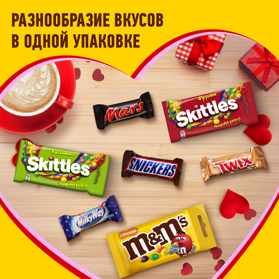 Набор кондитерских изделий M&M'S & FRIENDS Шар Весна, 174г, предпросмотр