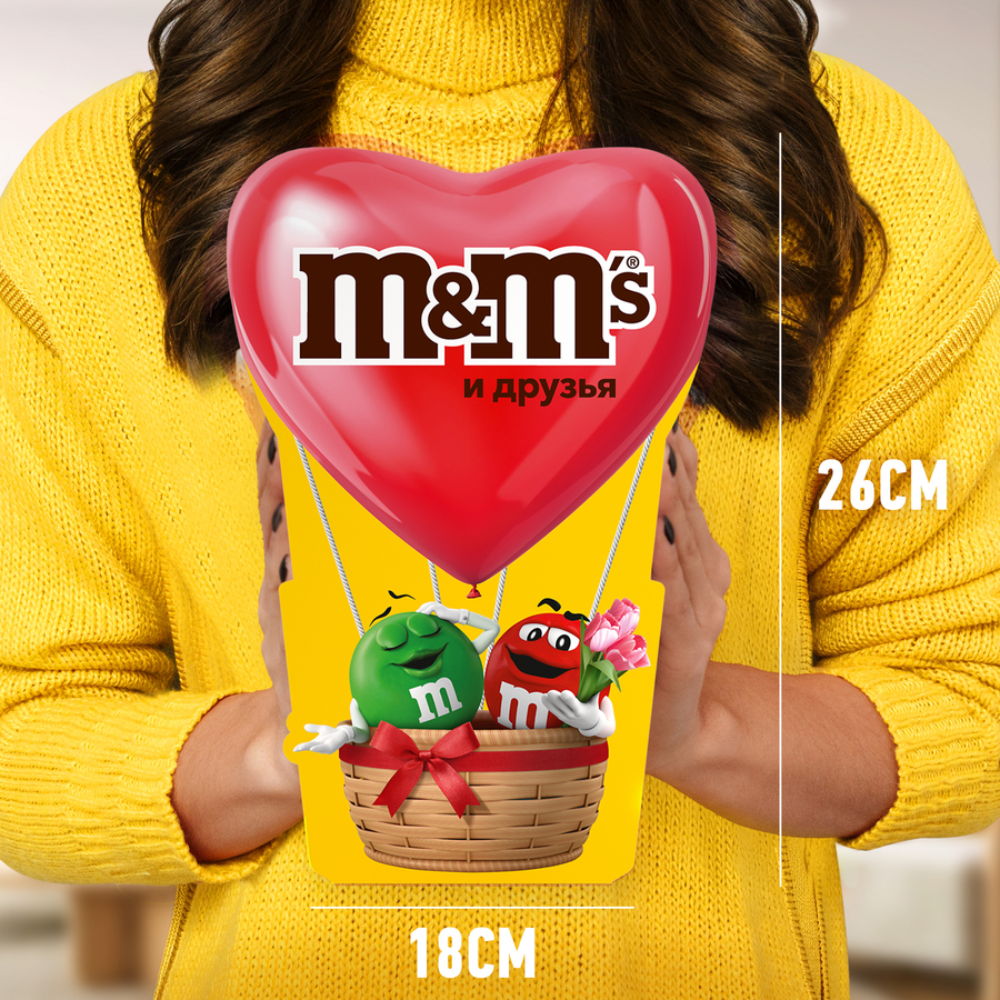 Набор кондитерских изделий M&M'S & FRIENDS Шар Весна, 174г, превью