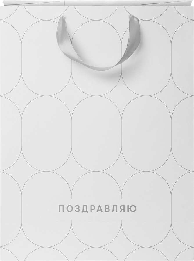 Пакет подарочный CITY HOME TRADE Basic Men 22,7х18х10см, 1шт, предпросмотр