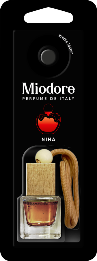 Ароматизатор автомобильный MIODORE Perfume Mix, флакон подвесной, Арт. MDB-8/9/11/15/28, 6мл, превью