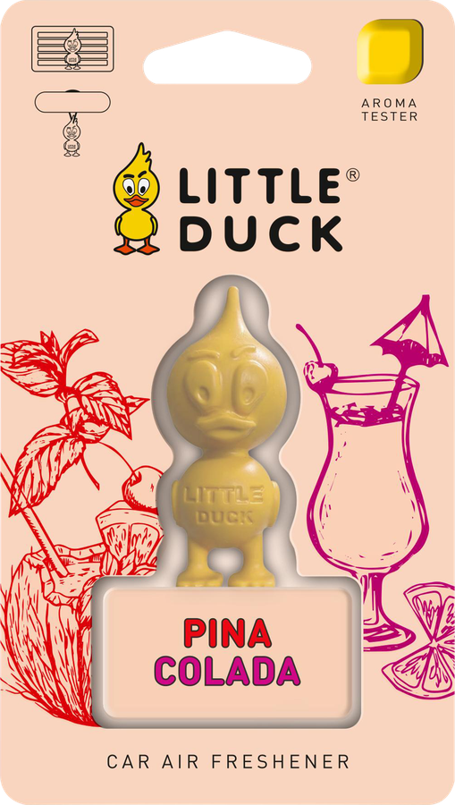 Ароматизатор автомобильный MIODORE Little Duck, 3D-Polymer, в ассортименте, Арт. LD-9/10/12/13, предпросмотр