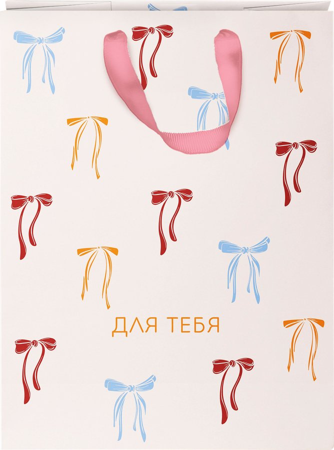 Пакет подарочный CITY HOME TRADE Cherry Lady 41х31х10см, 1шт, предпросмотр