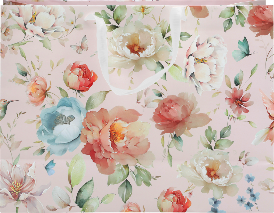 Пакет подарочный CITY HOME TRADE Special Flower 40,5х30,5х15,5см, 1шт, предпросмотр