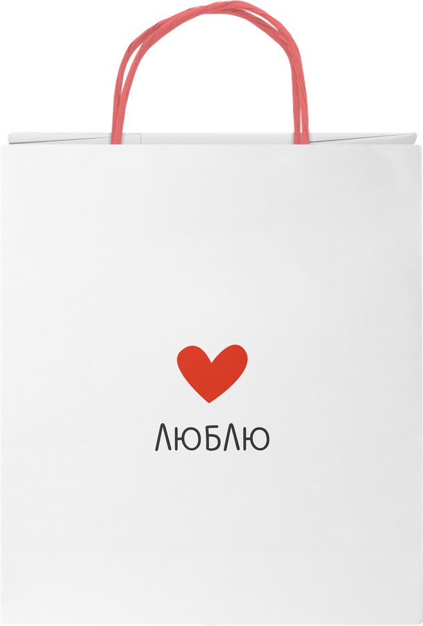 Пакет подарочный CITY HOME TRADE Bestie 20x24x10см, 1шт, превью