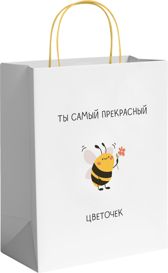 Пакет подарочный CITY HOME TRADE Bestie 20x24x10см, 1шт, предпросмотр