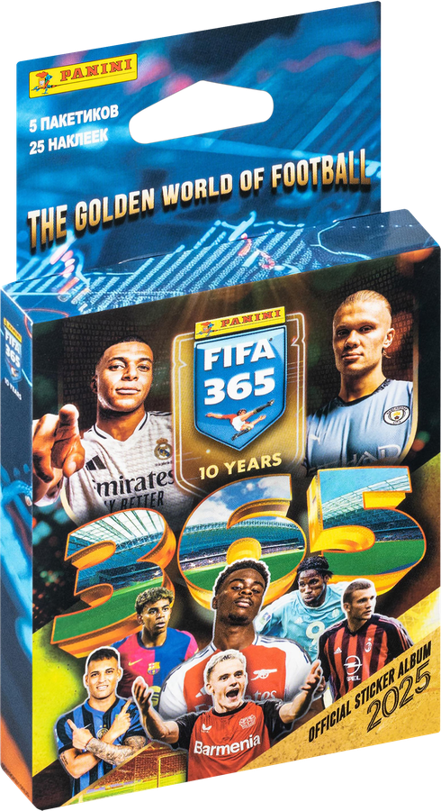 Блистер PANINI FIFA 2025-2026 с наклейками, А6, предпросмотр