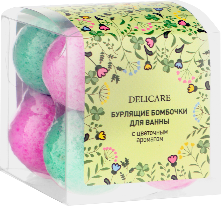 Соль шипучая для ванн DELICARE, 160г, превью