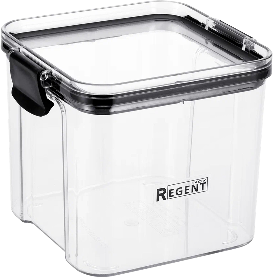 Контейнер для сыпучих продуктов REGENT INOX Linea Desco, пластик, 0.7л, Арт. 93-DE-CA-30-700, предпросмотр