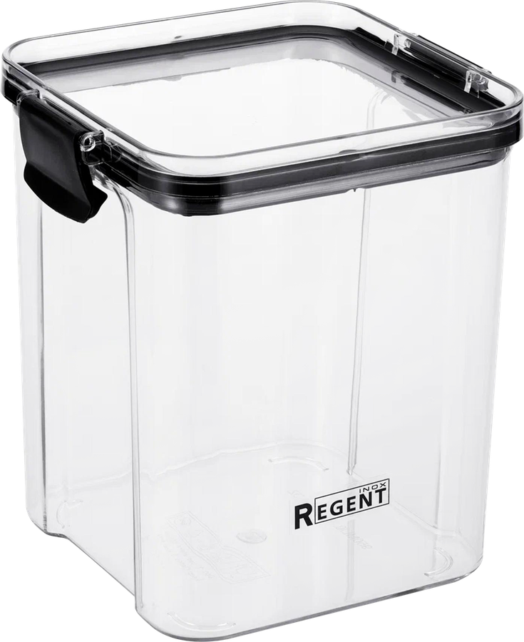 Контейнер для сыпучих продуктов REGENT INOX Linea Desco, пластик, 0.95л, Арт. 93-DE-CA-30-950, предпросмотр