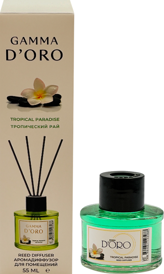Диффузор GAMMA DORO Арбузный сезон, Ваниль, Тропический рай, Сорбет, Карамель, Арт. 2Н55, 55мл, предпросмотр