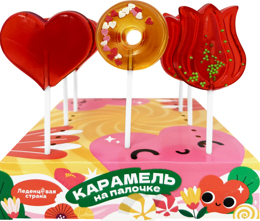 Карамель леденцовая ЛЕДЕНЦОВАЯ СТРАНА Ассорти карамельное, 30г, предпросмотр