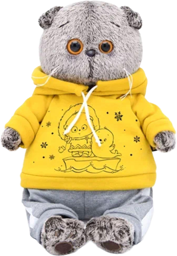 Игрушка BACIK&CO Кот Басик 30см, в ассортименте, Арт. Ks30-055, Ks30-058, превью