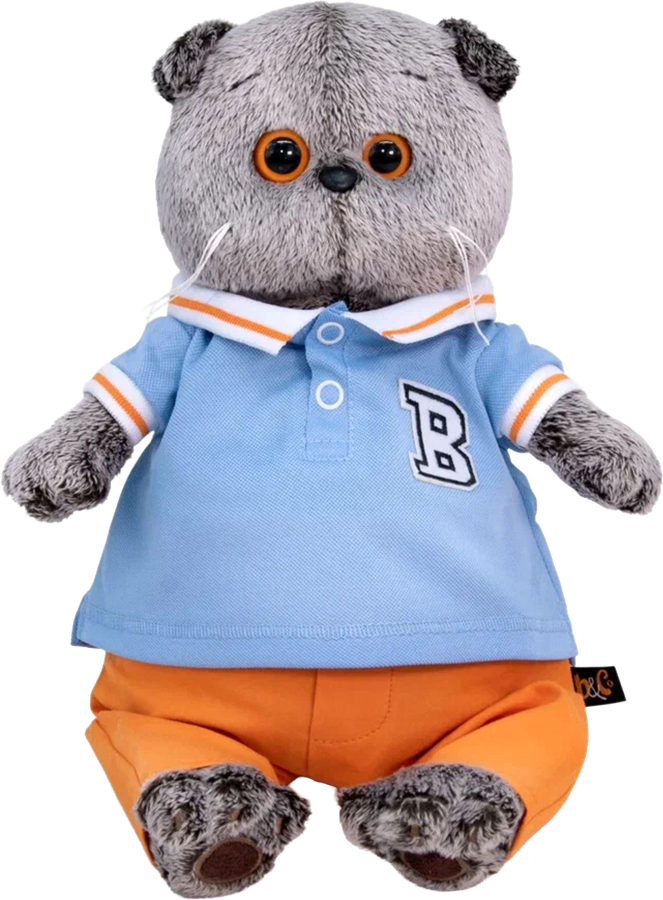Игрушка BACIK&CO Кот Басик 30см, в ассортименте, Арт. Ks30-055, Ks30-058, предпросмотр