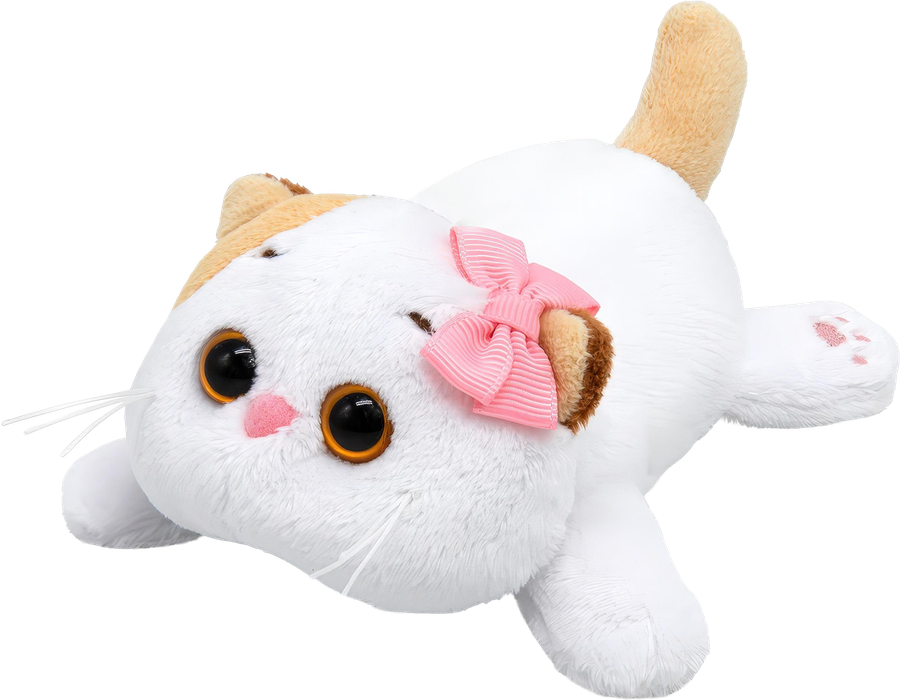Игрушка BUDIBASA Кот Басик, Ли-Ли с бантиком на липучке, в ассортименте, предпросмотр