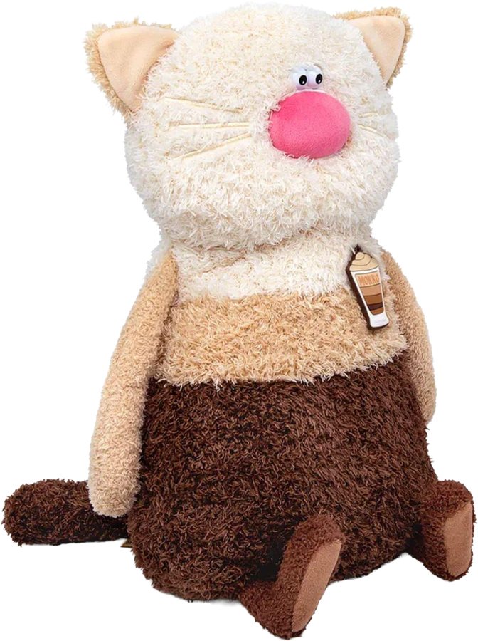 Игрушка BUDIBASA Кот Мокко 38см, Арт. CCp38-01, предпросмотр