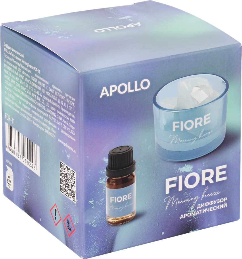 Диффузор ароматический APOLLO Fiore Morning breeze, Арт. FOR-11, 200г, превью