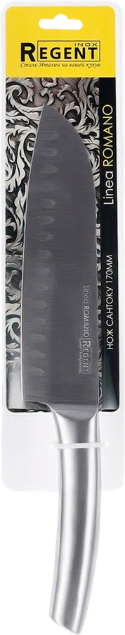 Нож сантоку REGENT INOX Linea Romano 17/31см, Арт. 18-102, превью