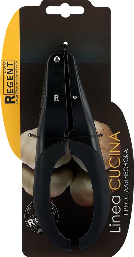 Пресс для чеснока REGENT INOX Linea Cucina, тонированный, Арт. 76-0503, превью
