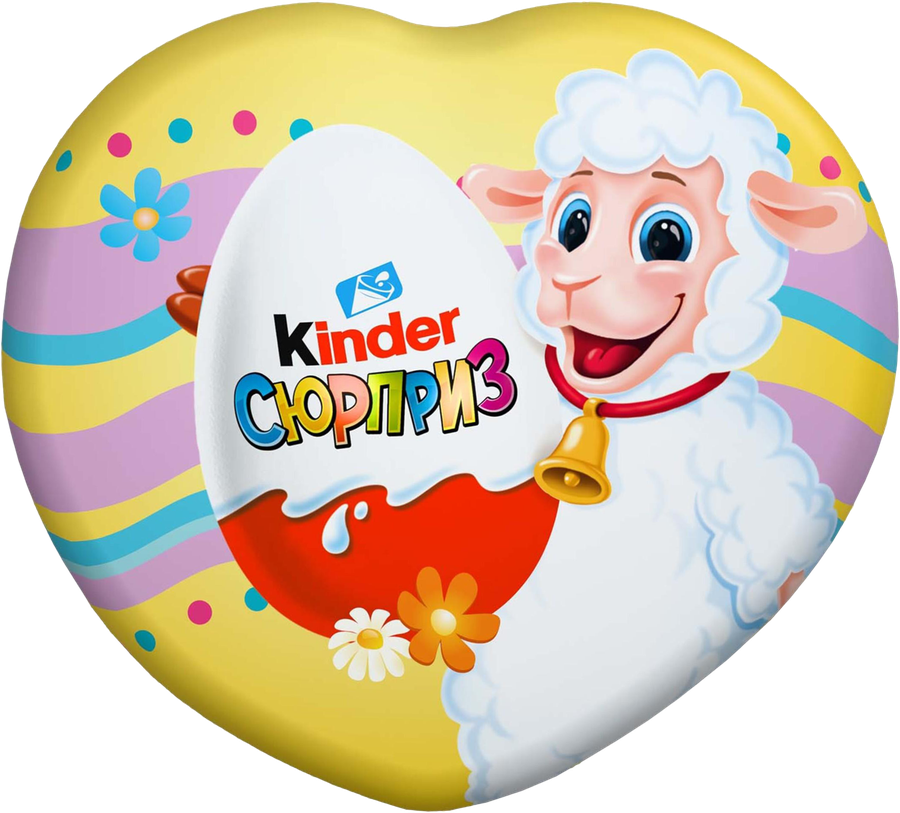 Шоколад молочный KINDER Сюрприз Весна, 53г, предпросмотр