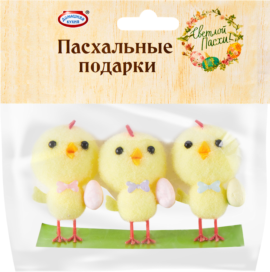 Сувенир пасхальный ТОДИКО Цыплята, 3шт, предпросмотр