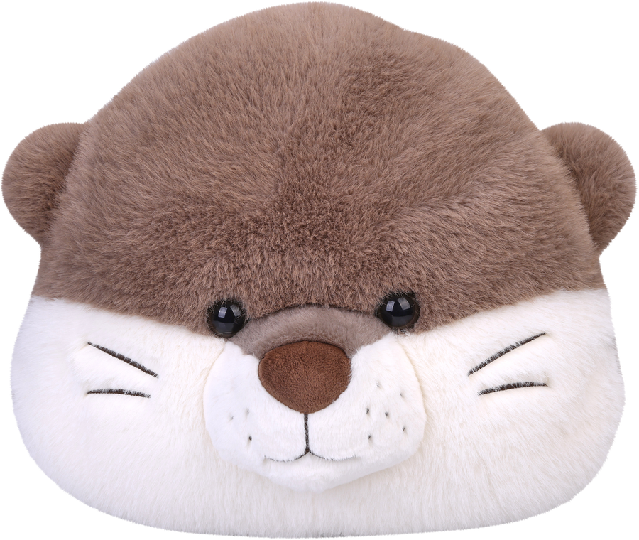 Игрушка BIGGA Животные Выдра/Капибара, с пледом, Арт. 255-227A-40CM, превью