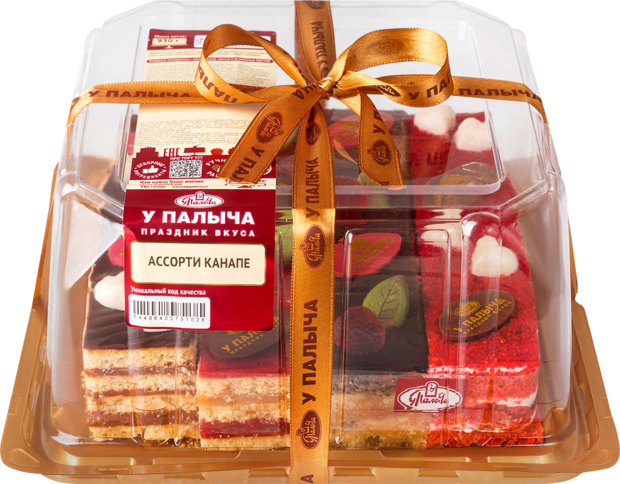 Торт У ПАЛЫЧА Ассорти канапе, 930г, предпросмотр