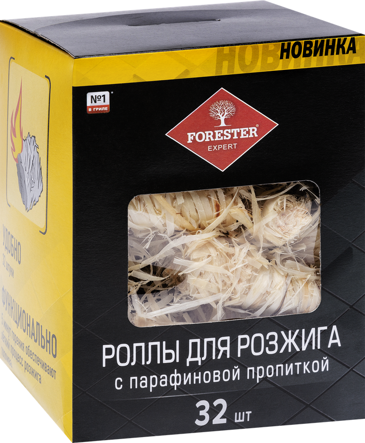 Роллы для розжига FORESTER парафиновые, Арт. BC-937, превью