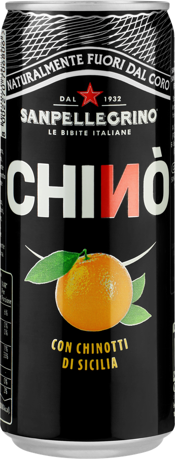 Напиток сокосодержащий AZIANO S. Pellegrino Chinotto со вкусом лимона, 0.33л, предпросмотр