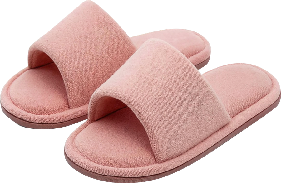 Обувь женская домашняя AMORA р. 36–40, розовый/бежевый, предпросмотр