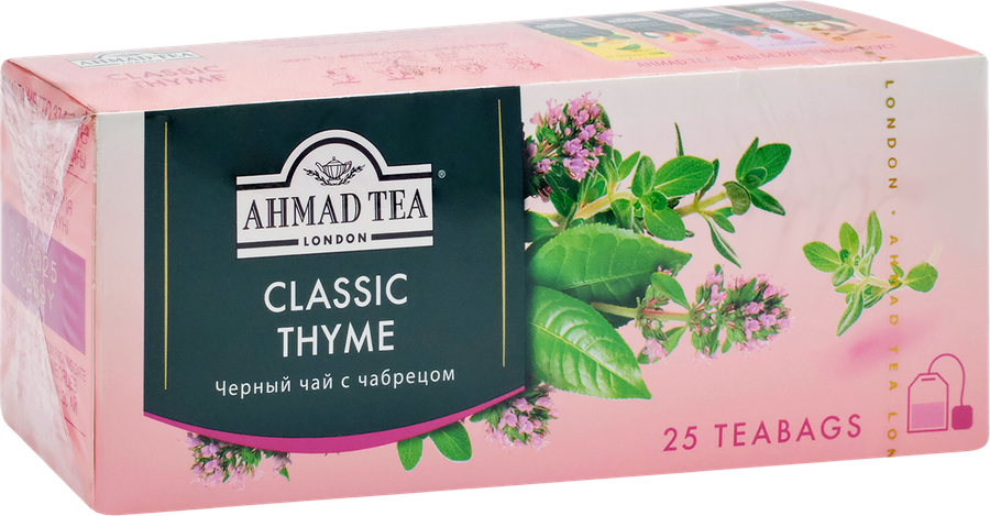 Чай черный AHMAD TEA Чабрец классический, 25пак, превью