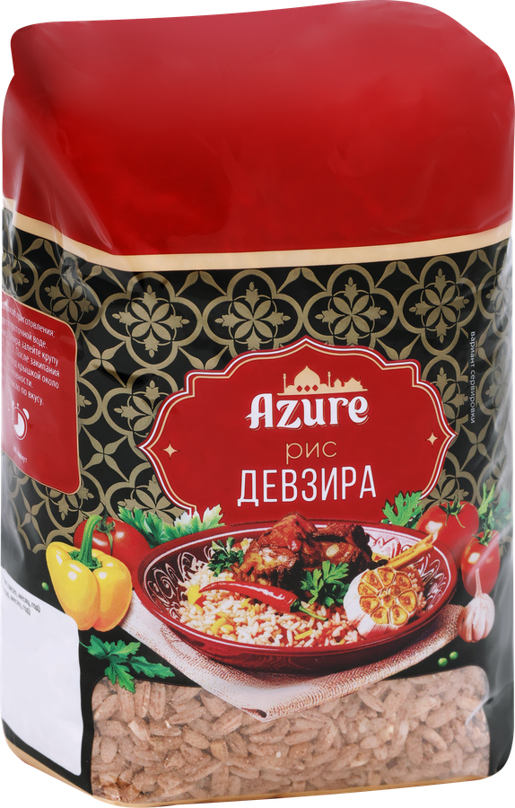 Рис слабошлифованный AZURE Девзира, 500г, превью